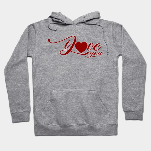 IloveYou Hoodie by Mhay4ever2018